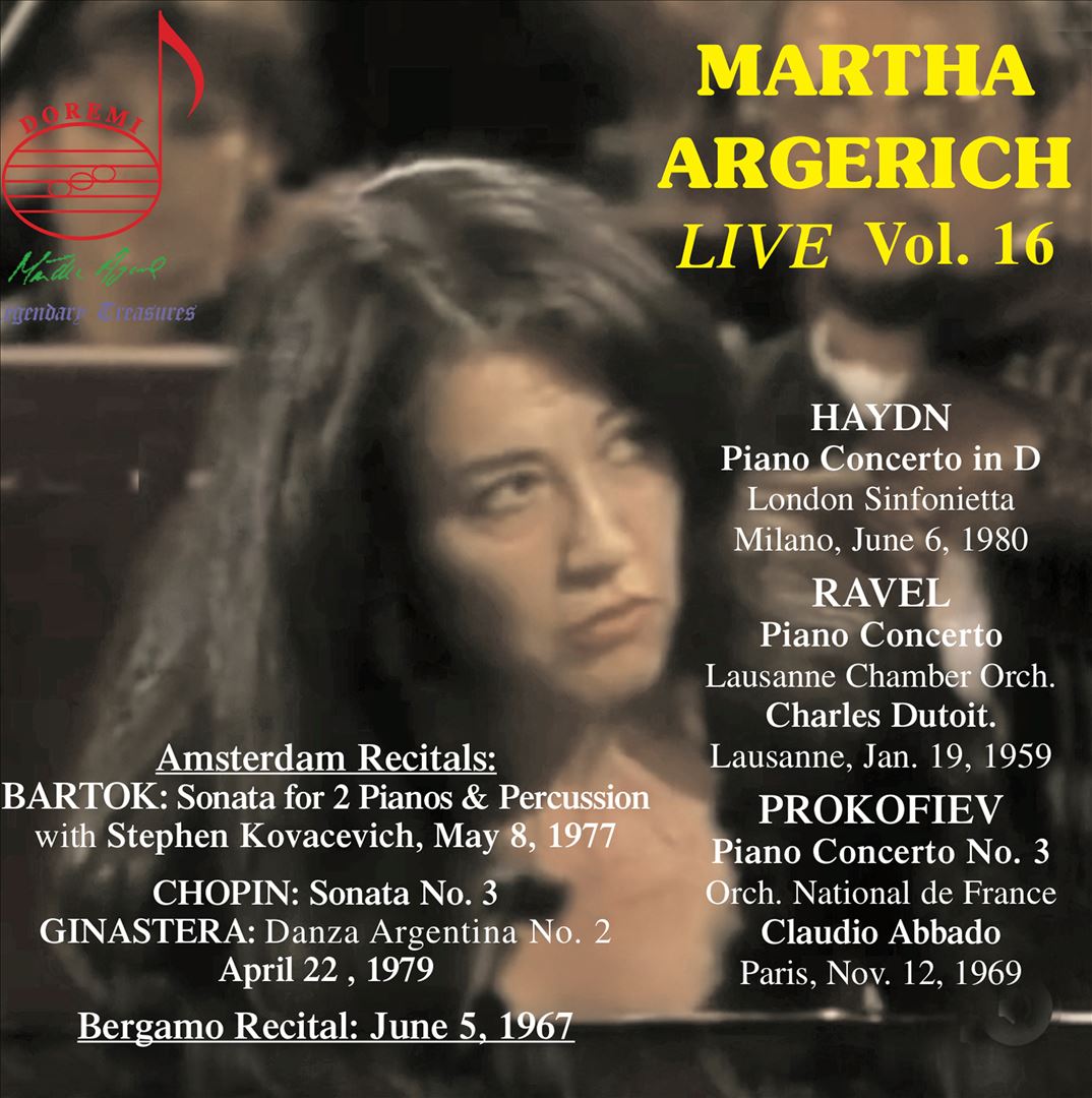 Martha Argerich Live, Vol. 16 cover art
