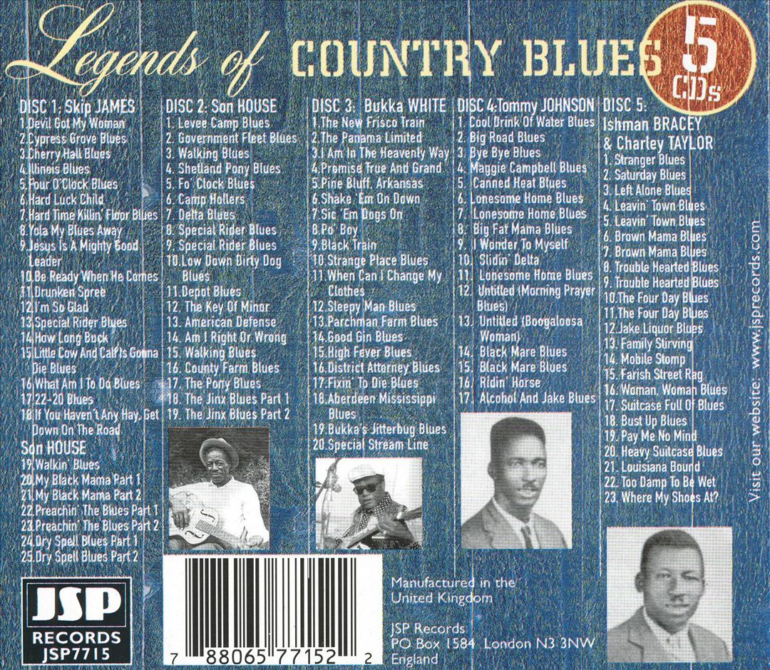 Legends of Country Blues cover art