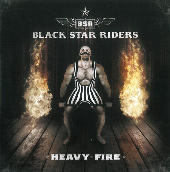 BLACK STAR RIDERS-HEAVY FIRE cover art