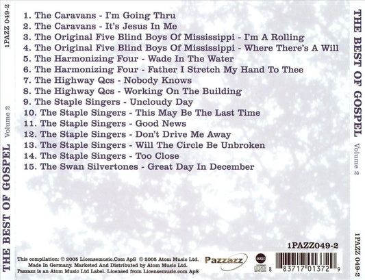 Best of Gospel, Vol. 2 [Pazzazz] cover art