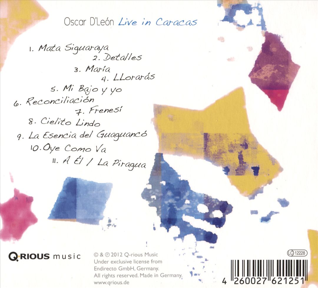 Live in Caracas cover art