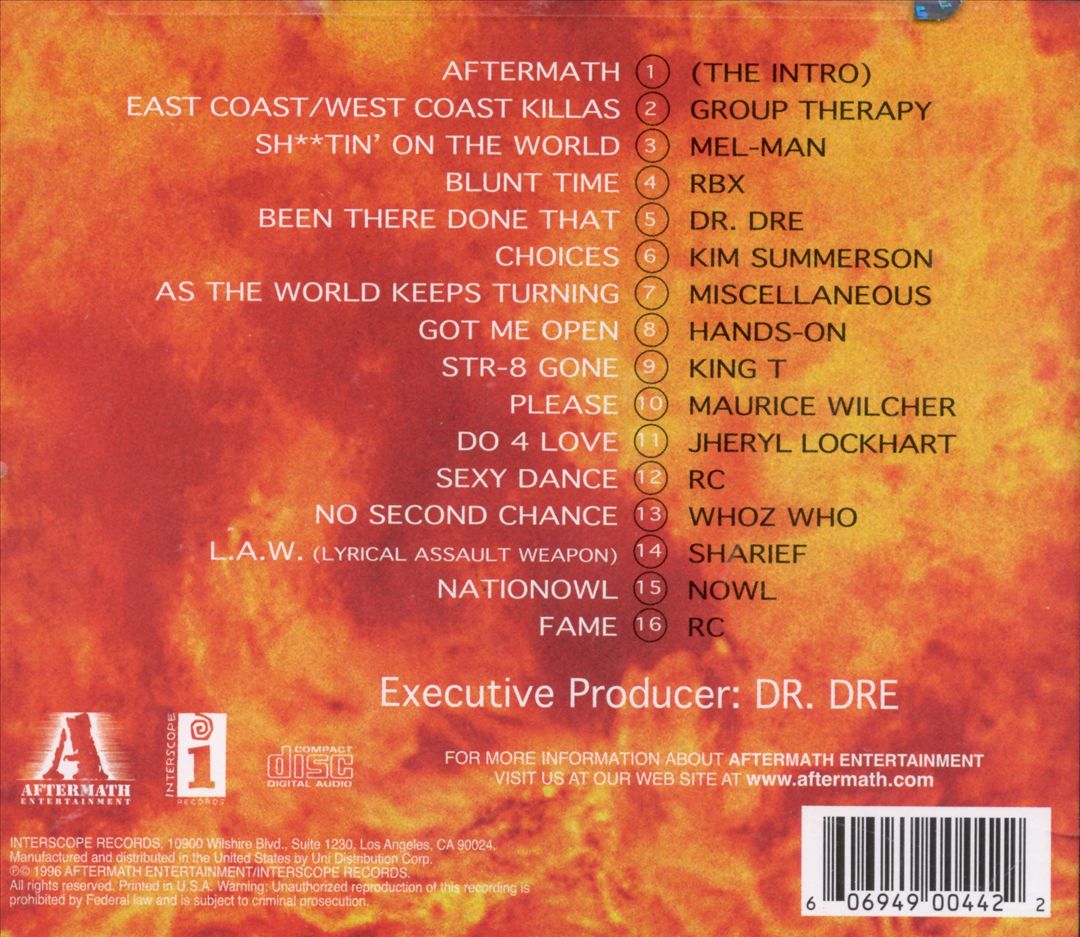 Dr. Dre Presents...The Aftermath cover art
