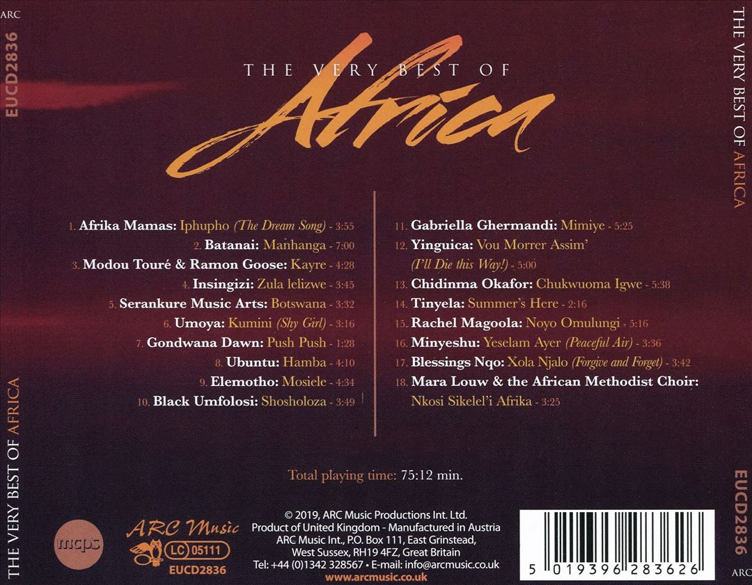 Very Best of Africa [2019] cover art