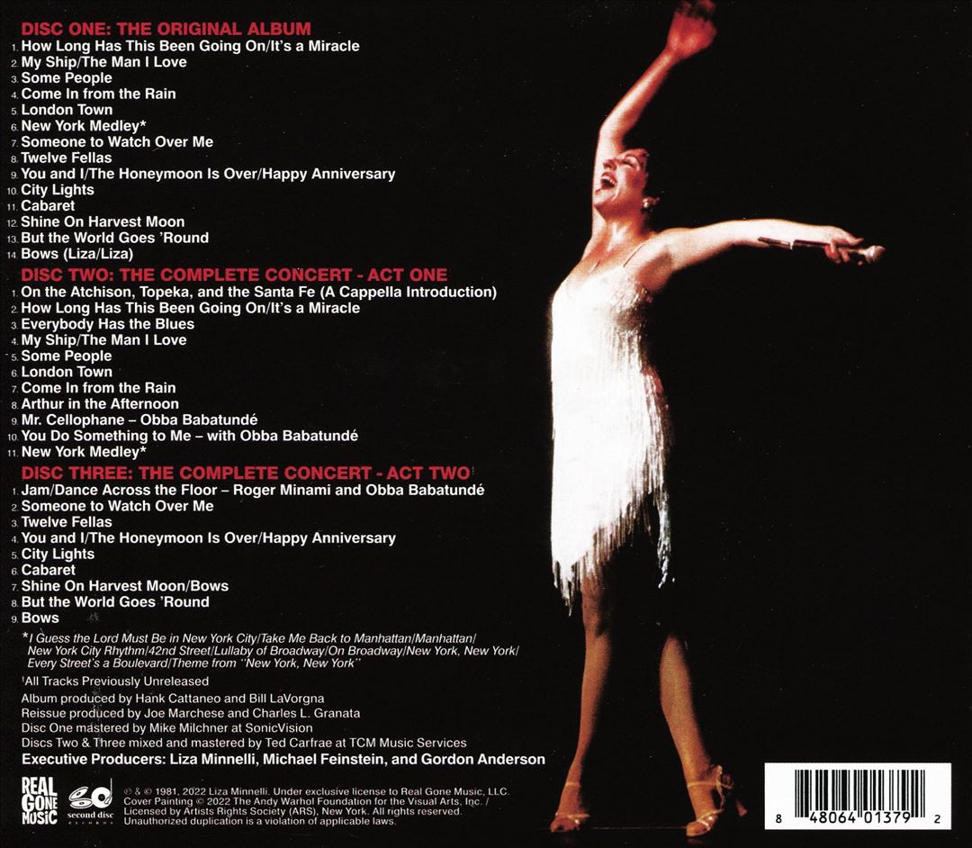 Live in New York 1979 cover art