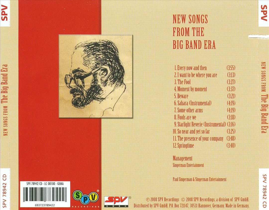 New Songs from the Big Band Era cover art