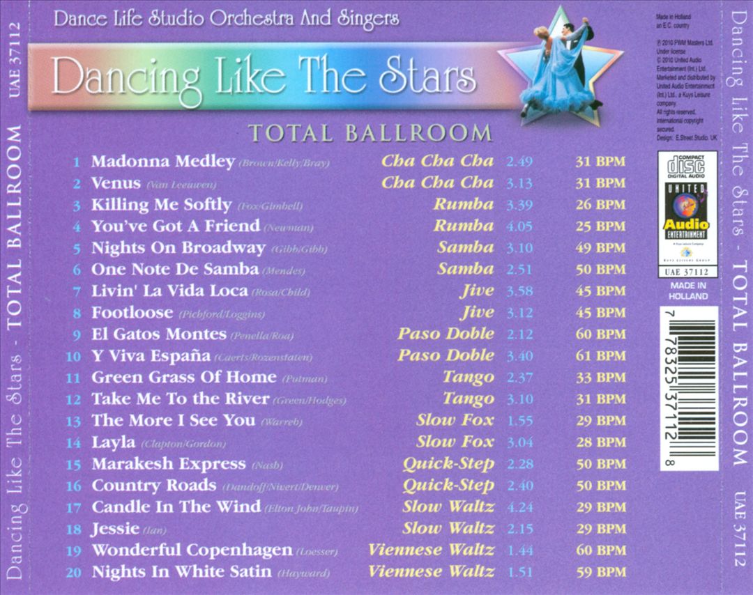 Dancing Like the Stars: Total Ballroom cover art
