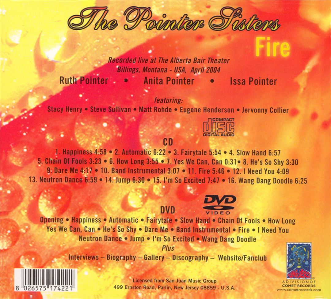 Fire [Live 2004] cover art