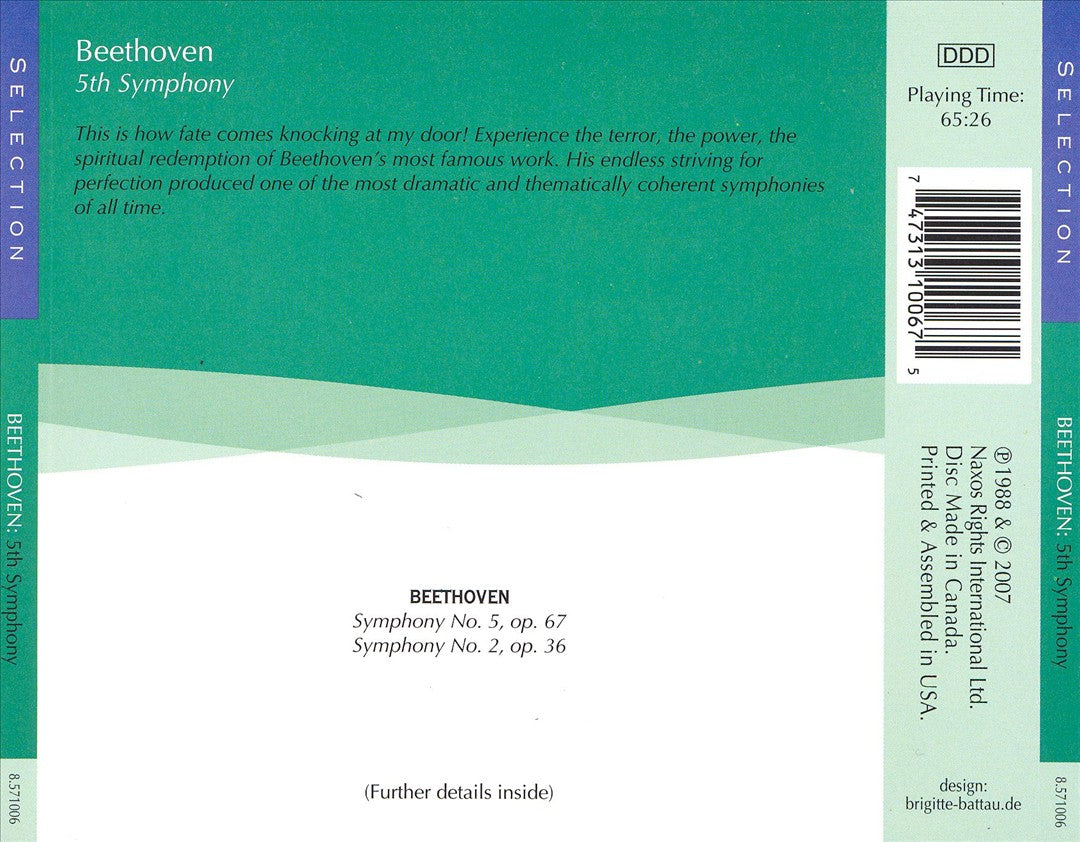 Beethoven: 5th Symphony cover art