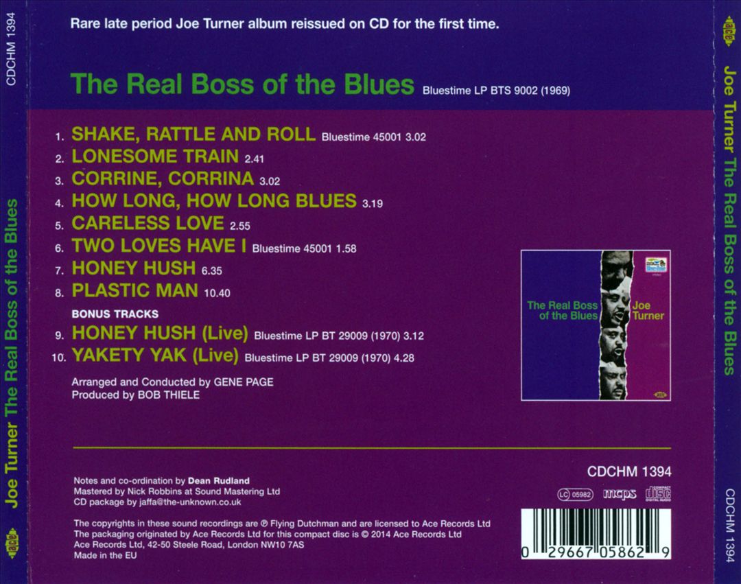 Real Boss of the Blues cover art