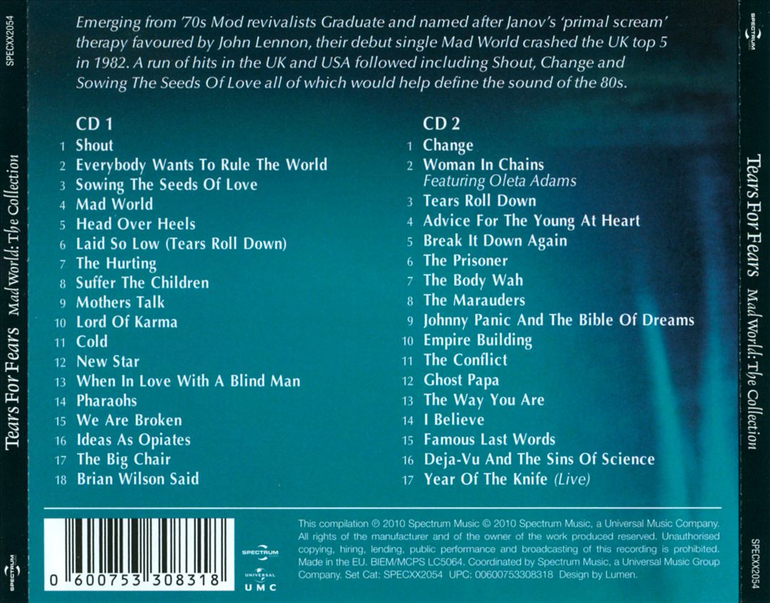 Mad World: The Collection  cover art