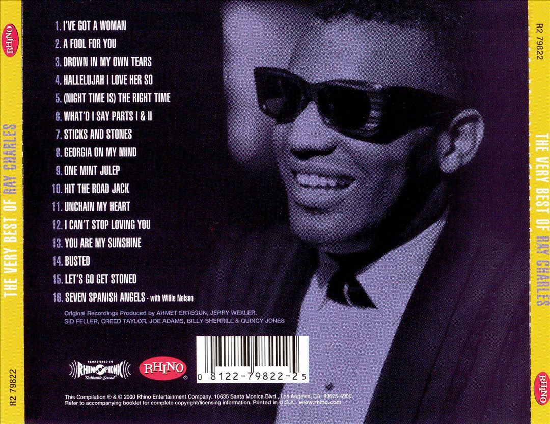 Very Best of Ray Charles [Rhino] cover art