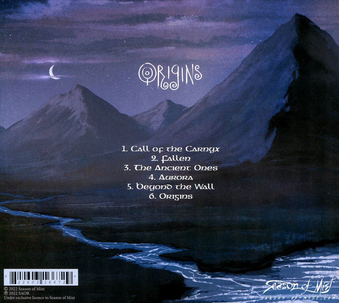 Origins cover art