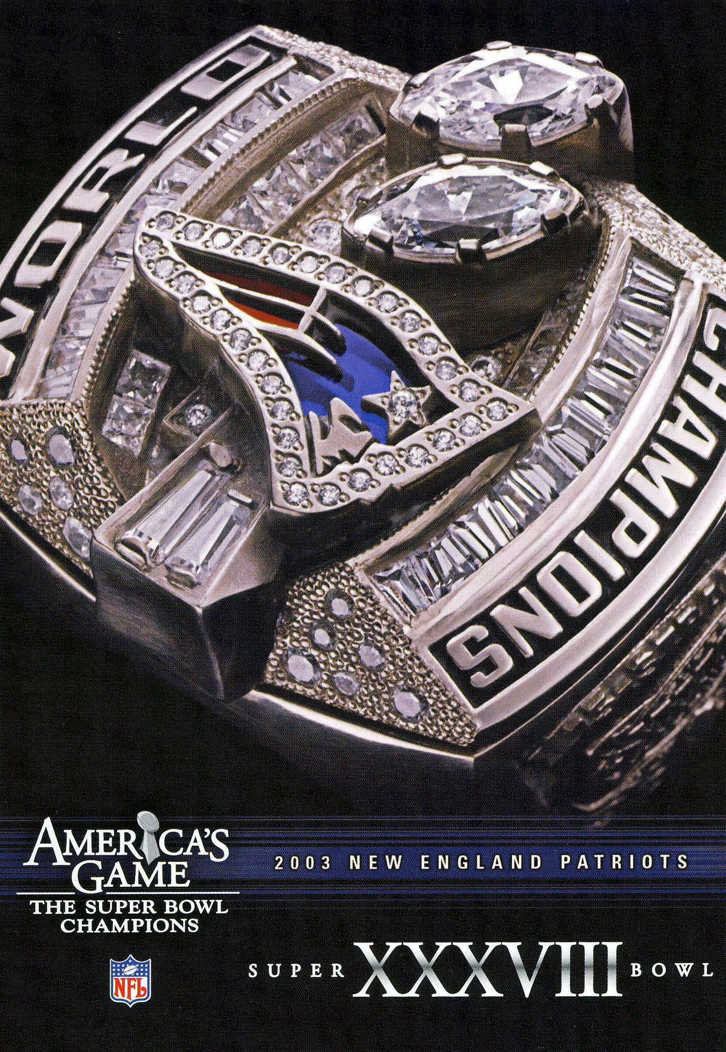 NFL: America's Game: 2003 New England Patriots cover art
