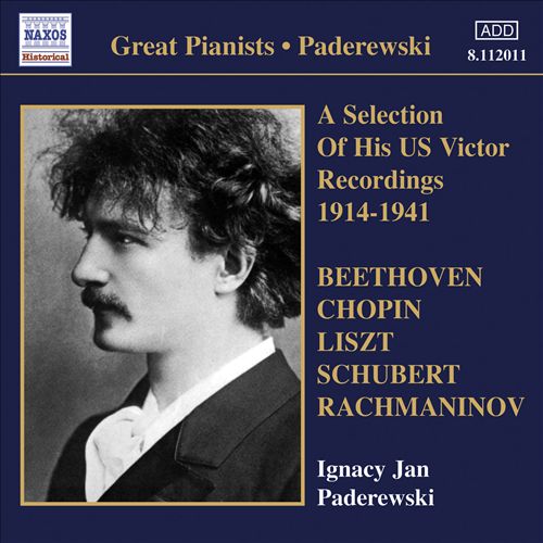 Paderewski: A Selection cover art