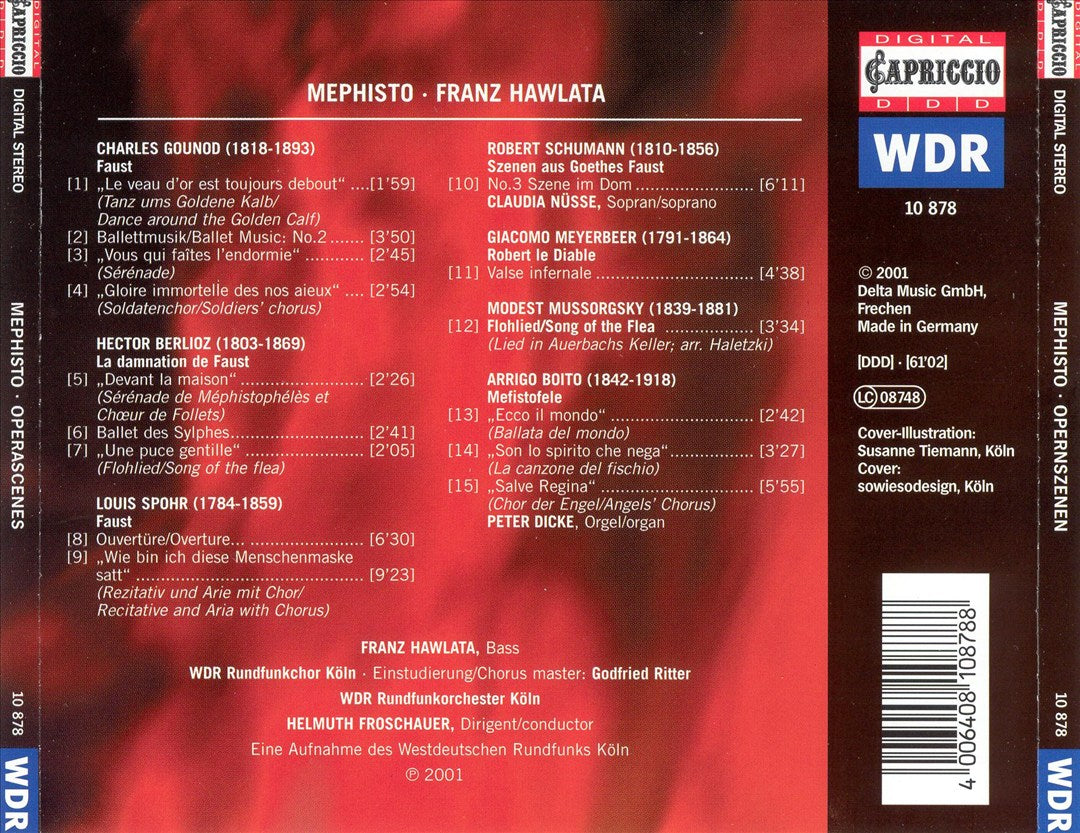 Mephisto: Opera Scenes cover art
