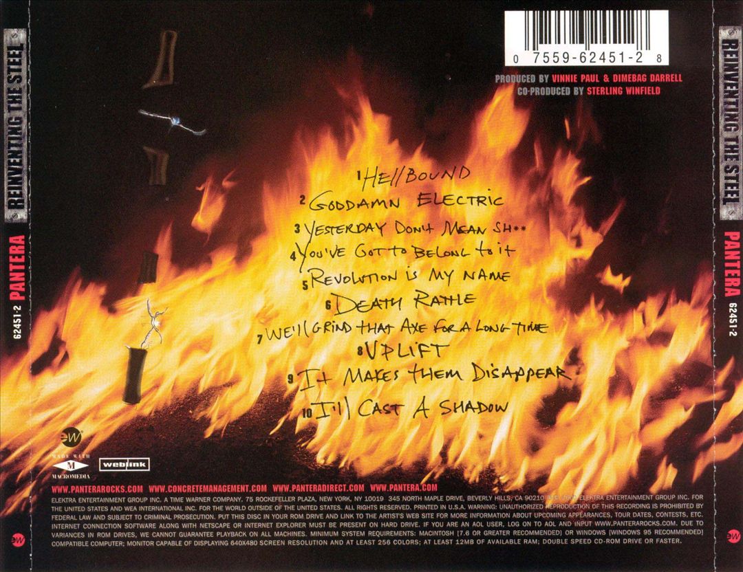 Reinventing the Steel cover art