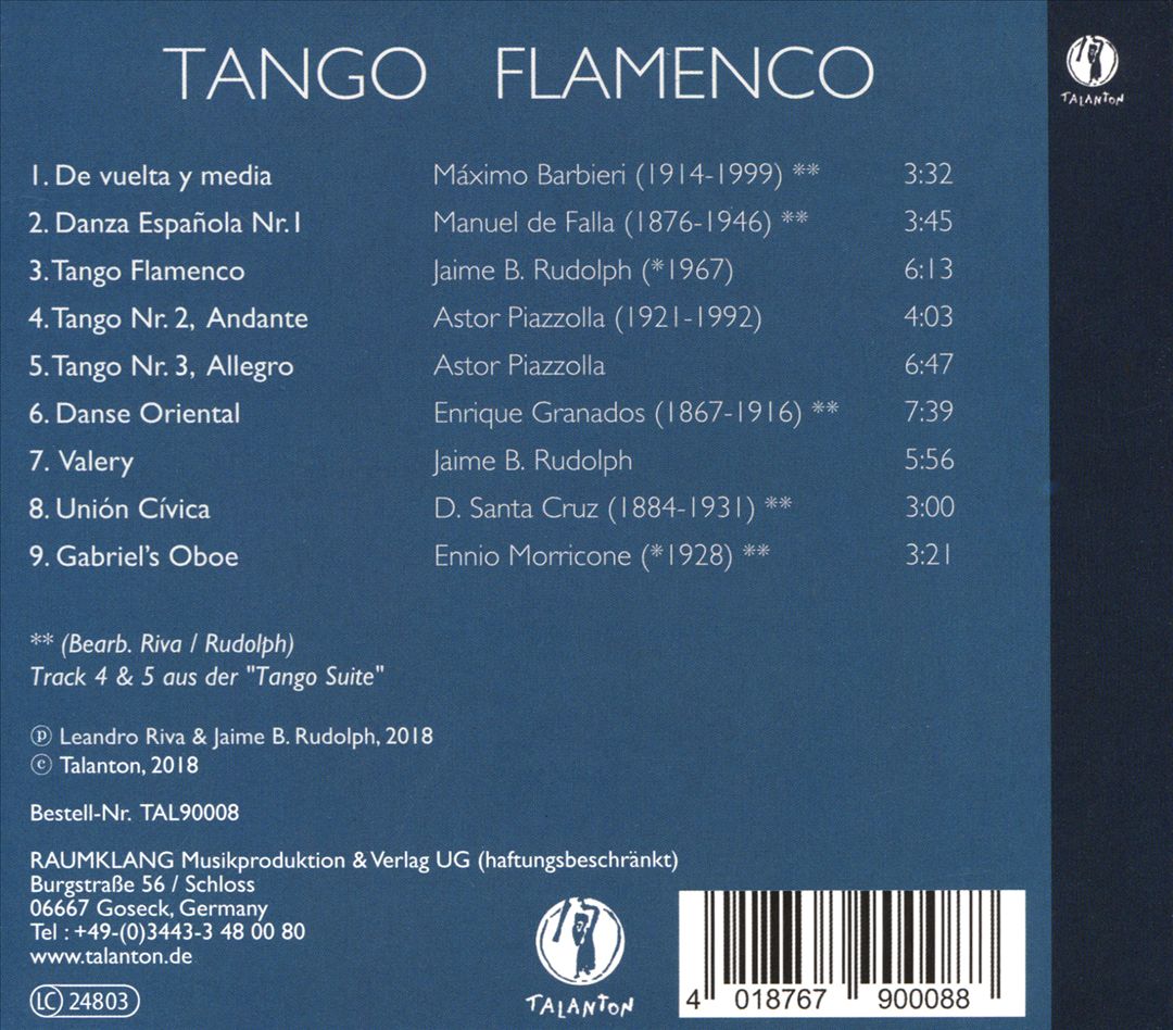 Tango Flamenco cover art