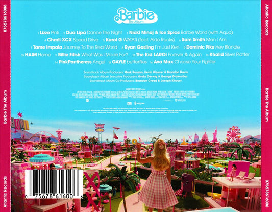 Barbie the Album  cover art
