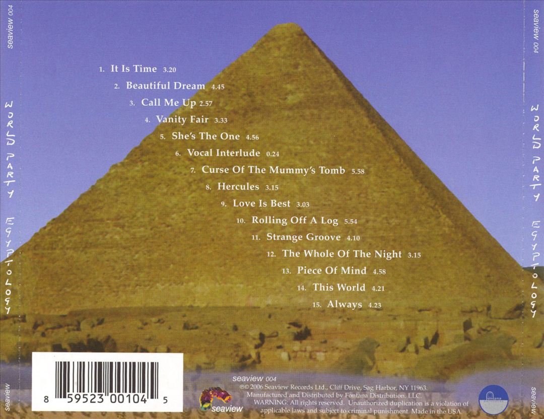 Egyptology [Enhanced CD] cover art