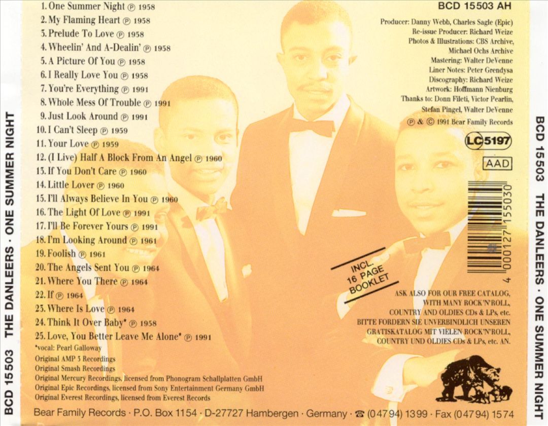 One Summer Night cover art