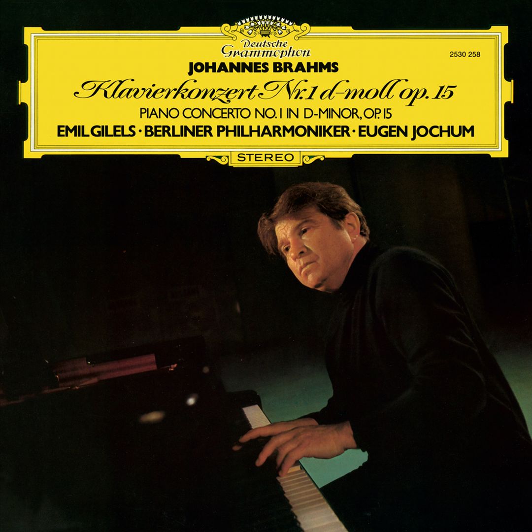 Brahms: Klavierkonzert Nr. 1 d-moll, Op. 15 cover art