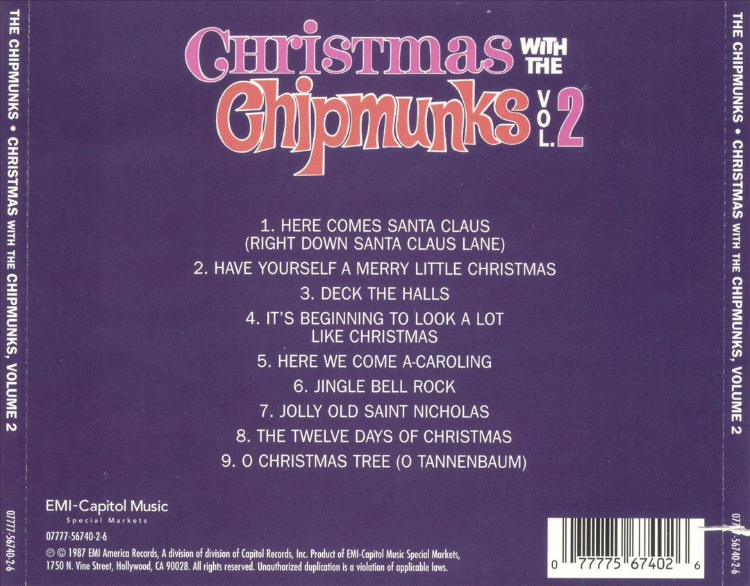Christmas with the Chipmunks [9 Tracks] cover art
