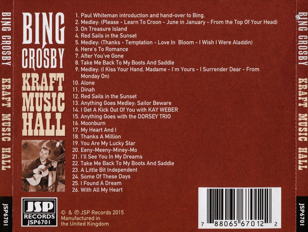 Selected Performances: Kraft Music Hall 1935-1936 cover art