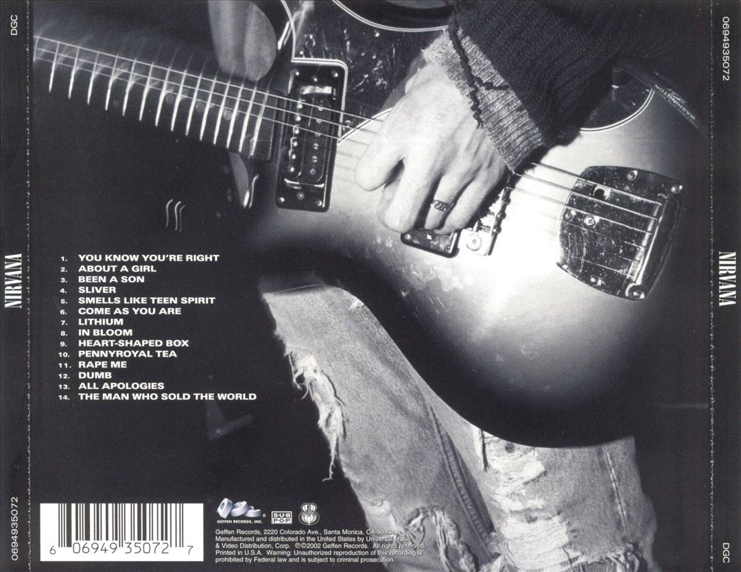 Nirvana cover art