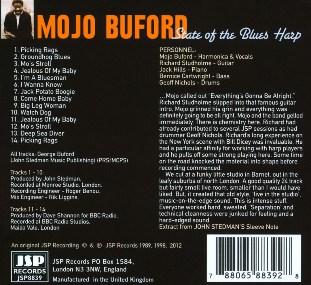State Of The Blues Harp cover art