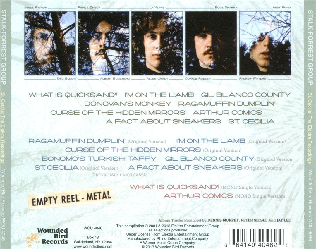 St. Cecilia: The Elektra Recordings cover art