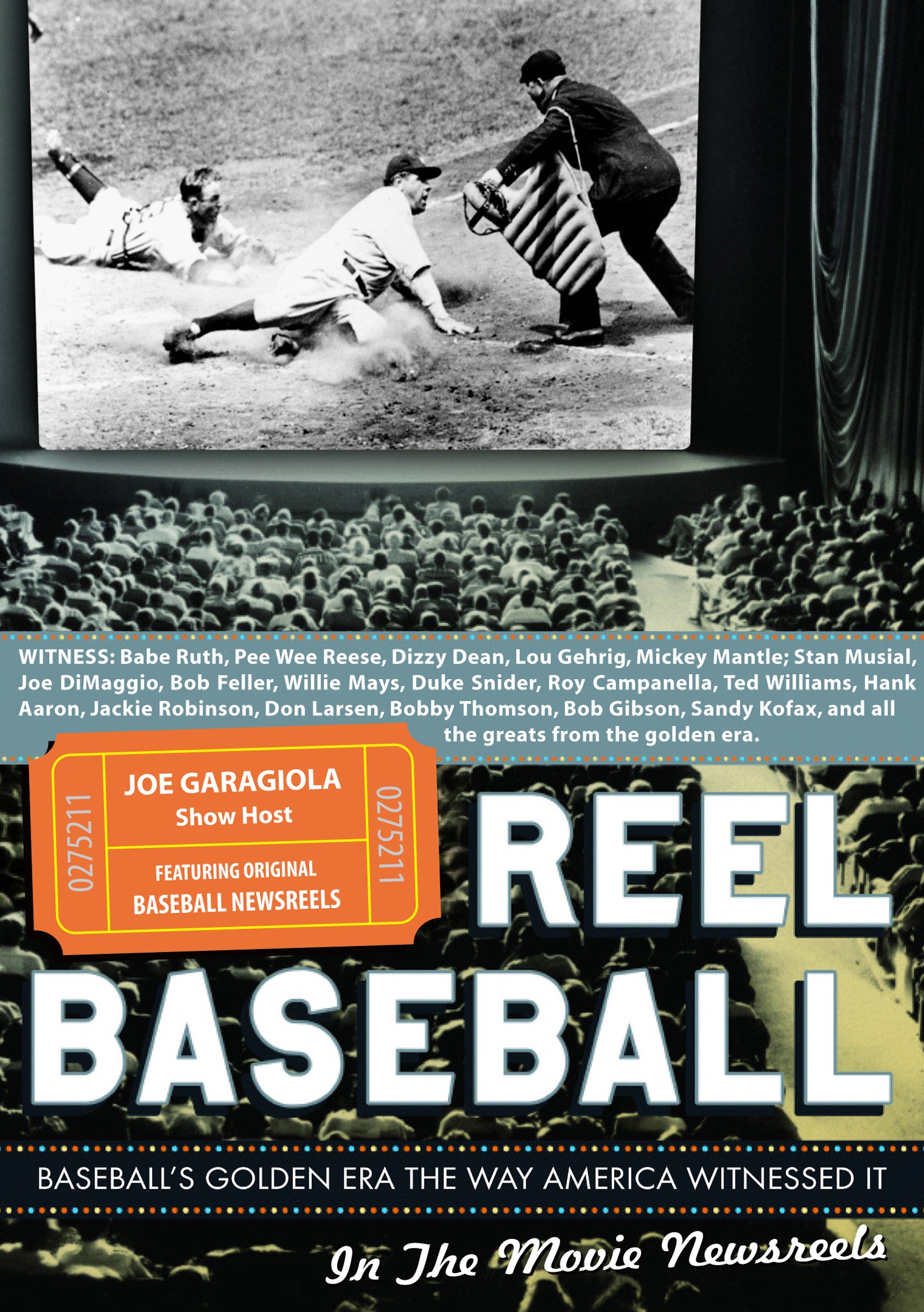 Reel Baseball: Baseball's Golden Era cover art