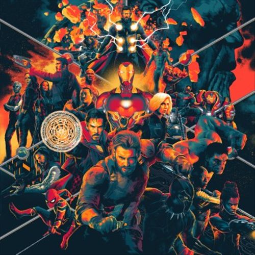 Avengers: Infinity War cover art
