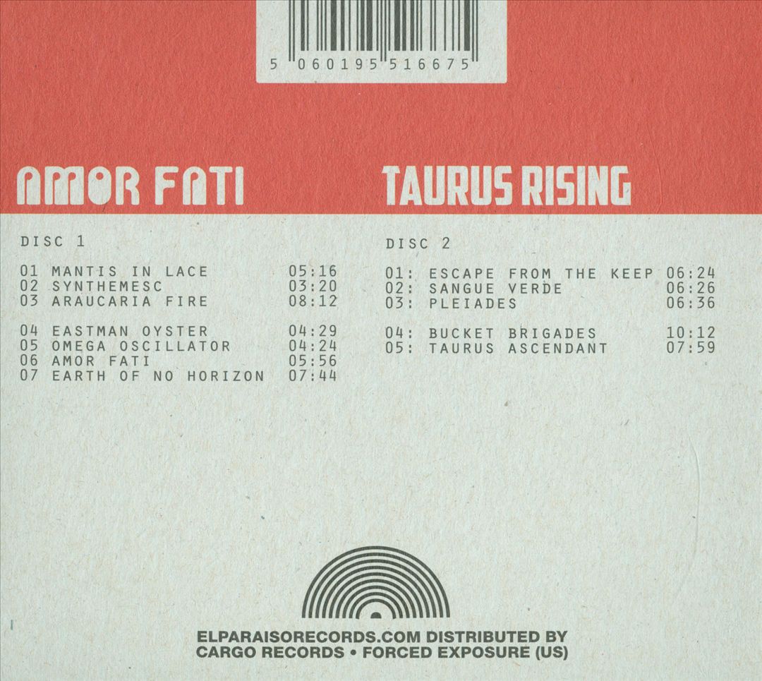 Taurus Rising/Amor Fati cover art