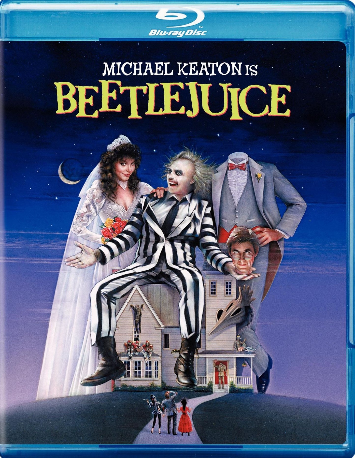 Beetlejuice [Deluxe Edition] [French] [Blu-ray] cover art