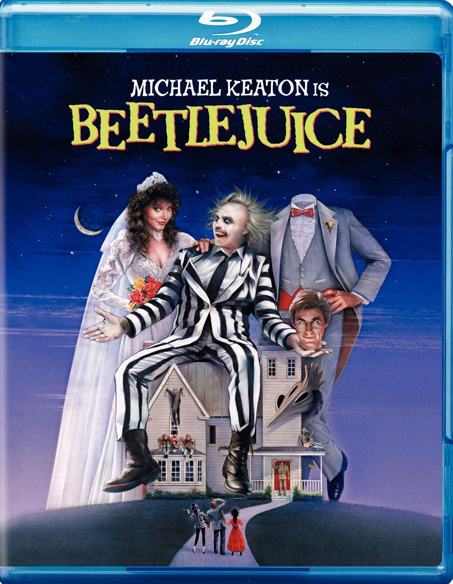 Beetlejuice [Deluxe Edition] [French] [Blu-ray] cover art
