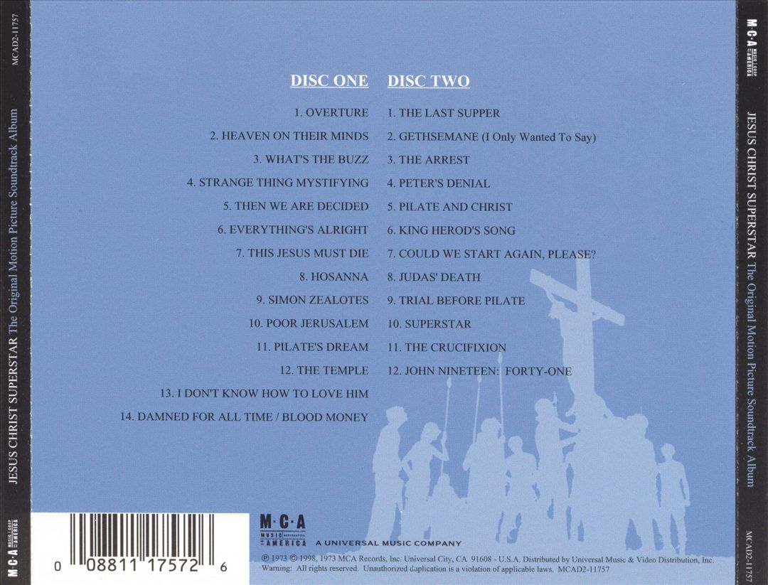 Jesus Christ Superstar [Original Motion Picture Soundtrack 25th Anniversary Reissue] cover art