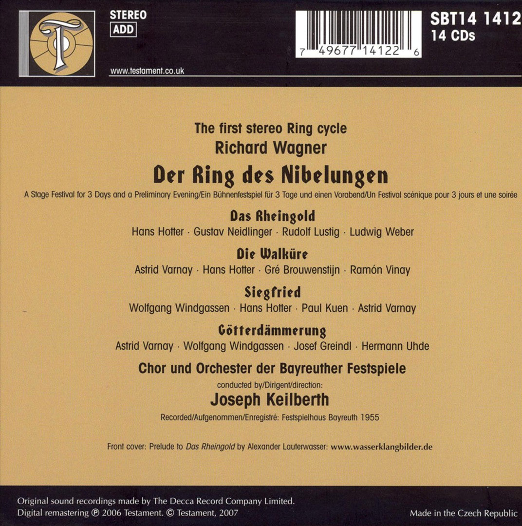 Wagner: Der Ring des Nibelungen [Box Set] cover art