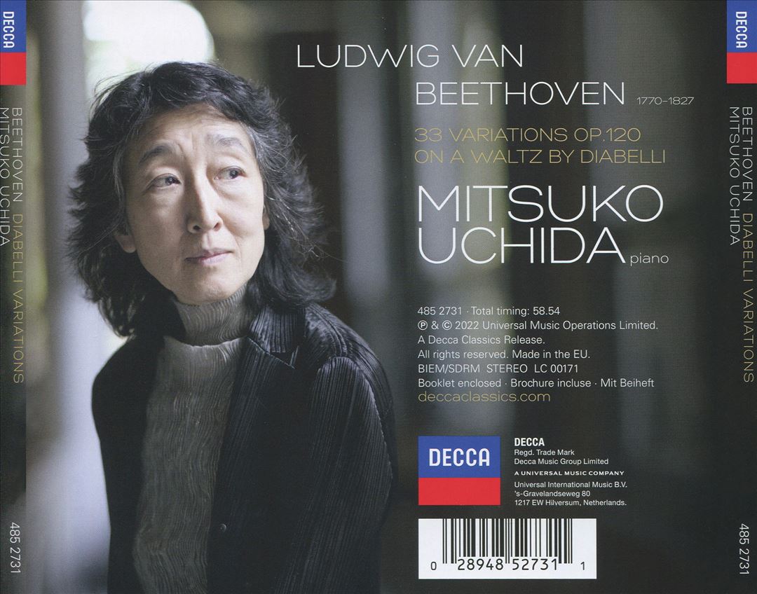 Beethoven: Diabelli Variations cover art