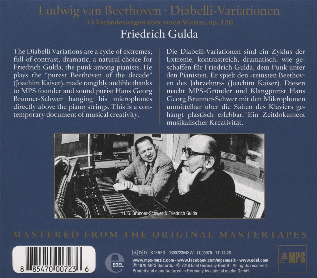 Ludwig van Beethoven: Diabelli-Variations cover art