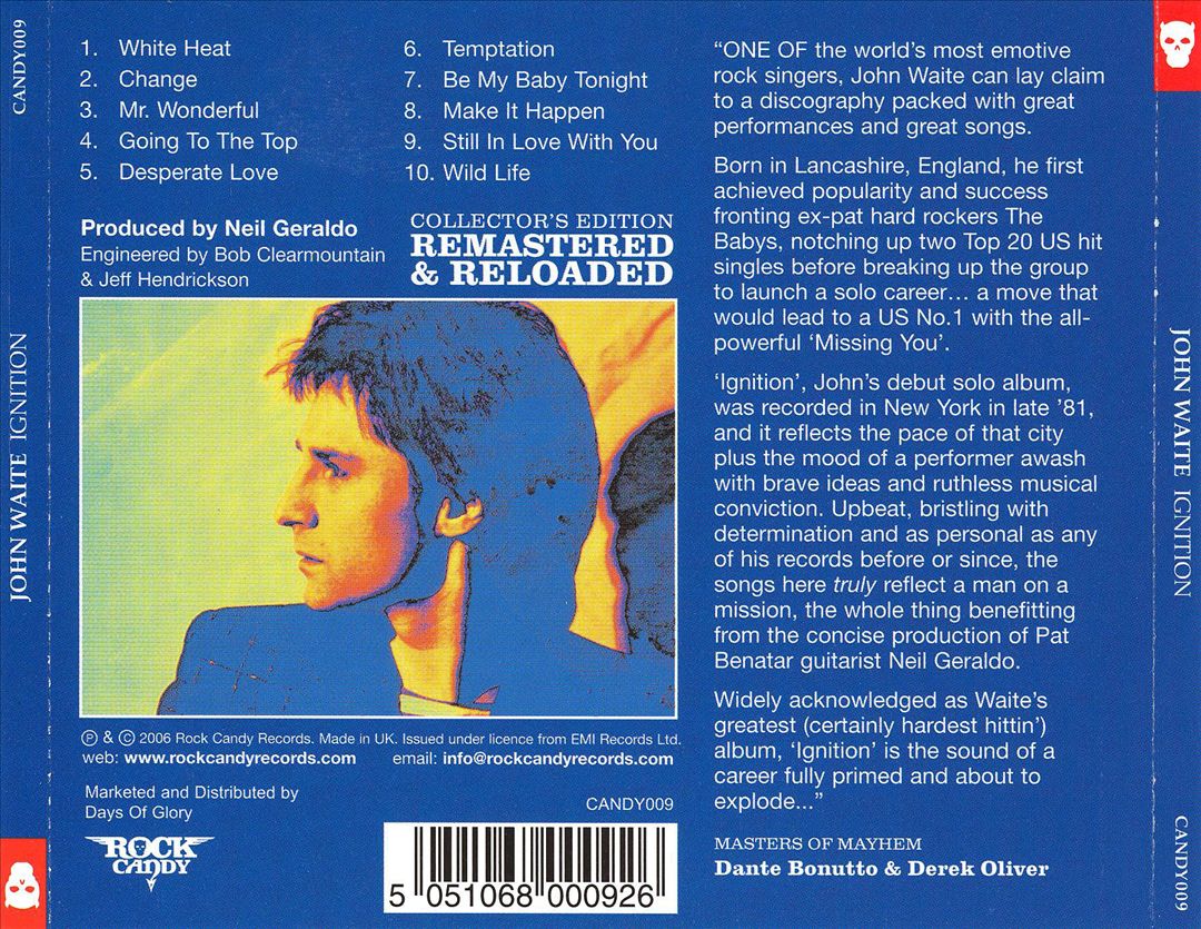 Ignition cover art