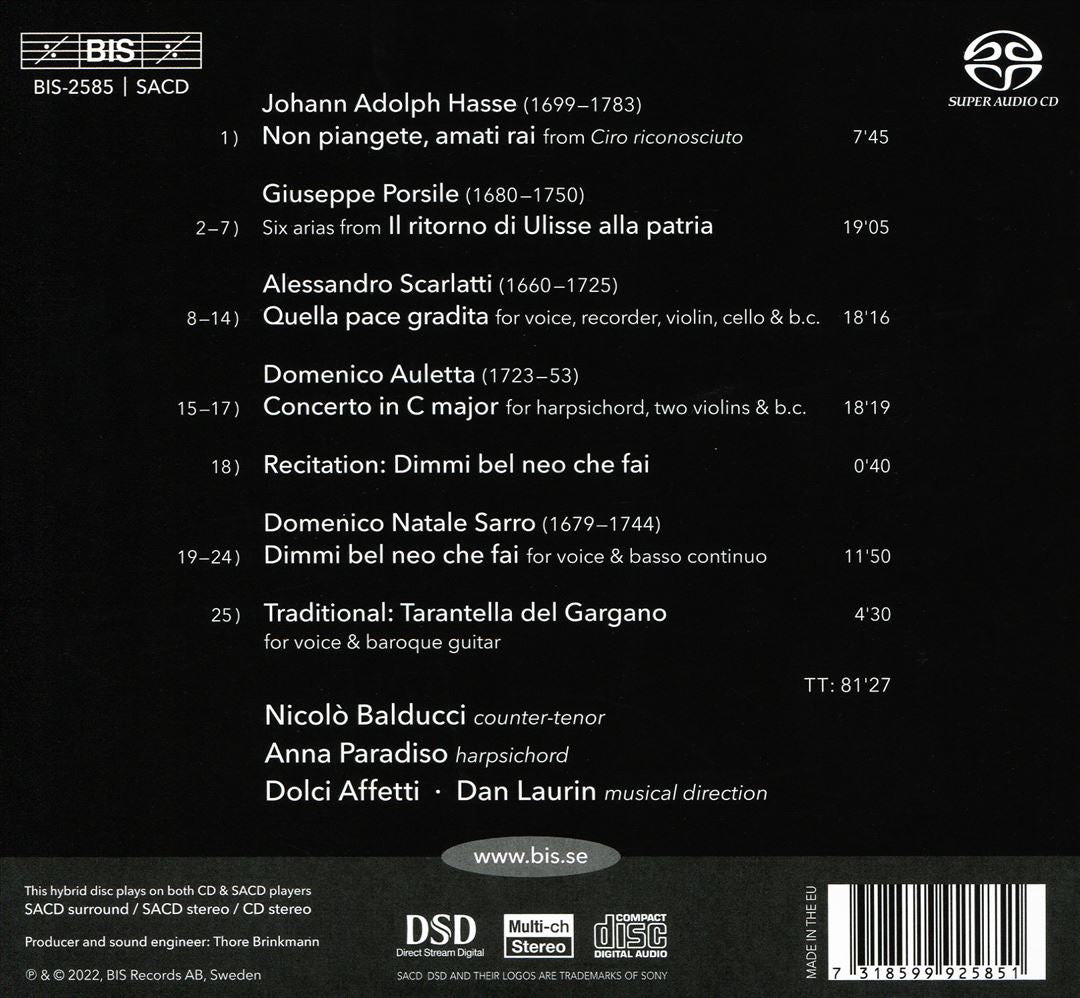 Castrapolis: Neapolitan Cantatas and Arias cover art