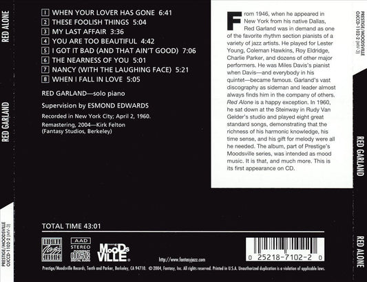 Red Alone cover art