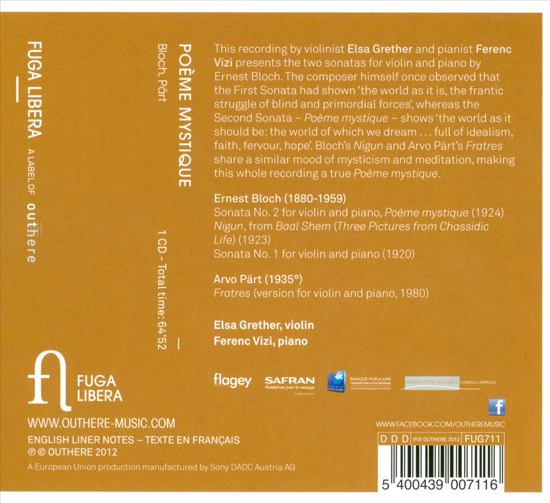 Poème Mystique cover art