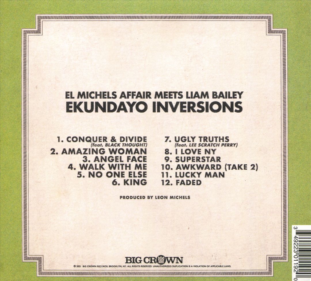 Ekundayo Inversions cover art