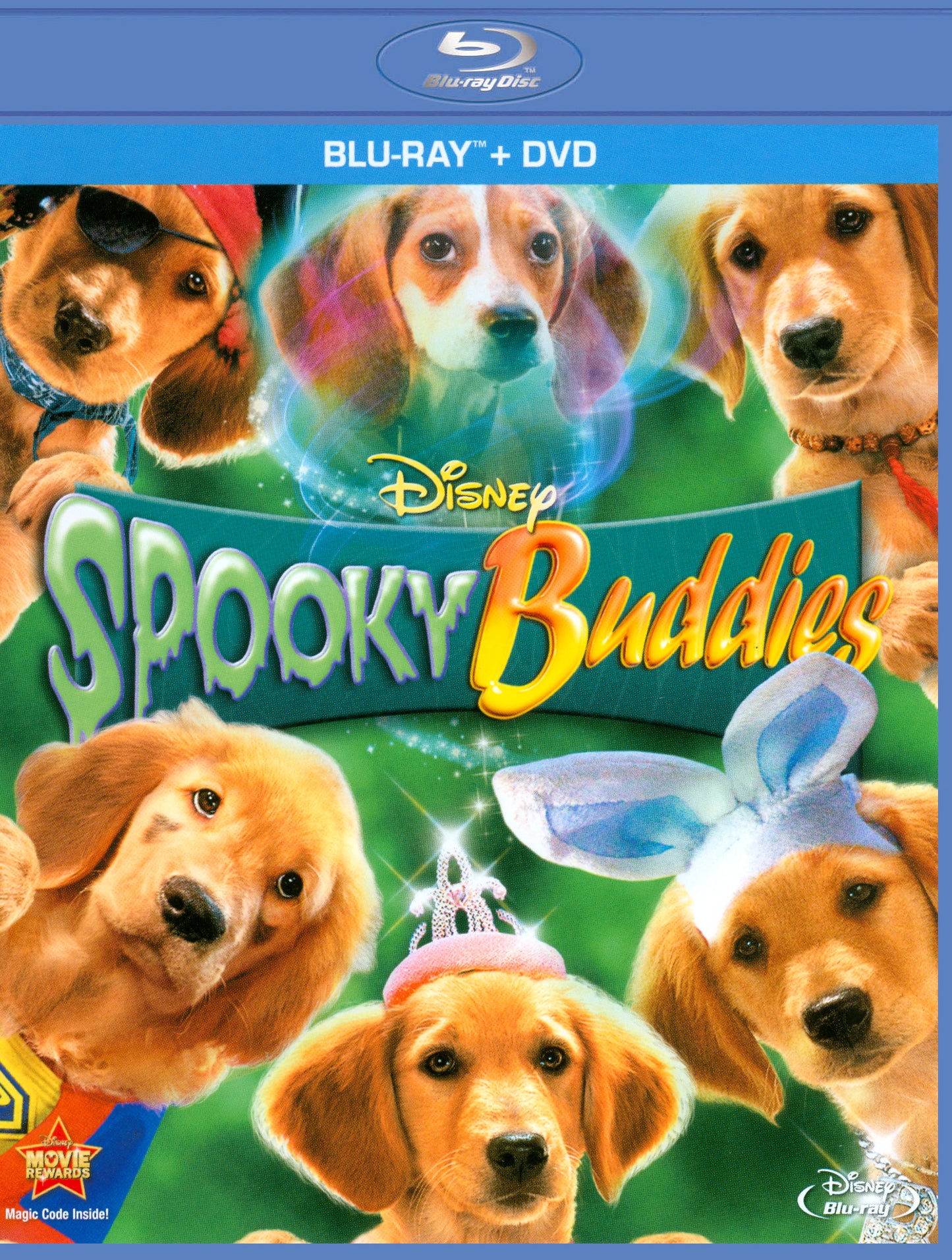 Spooky Buddies [2 Discs] [Blu-ray/DVD] cover art