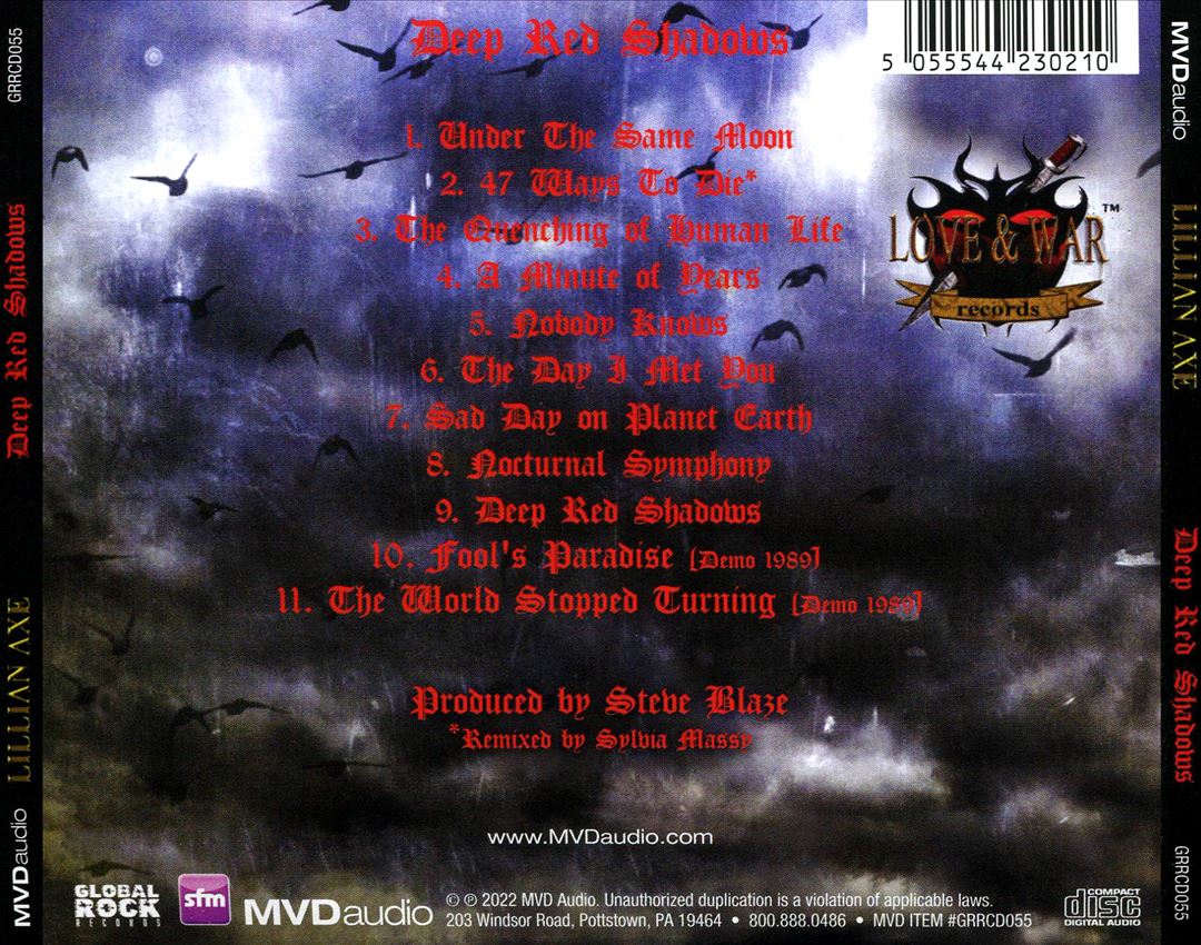 Deep Red Shadows cover art