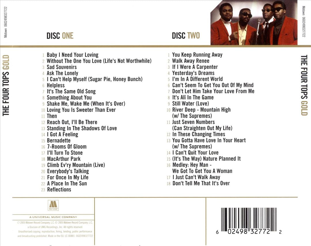 Gold [Motown] cover art