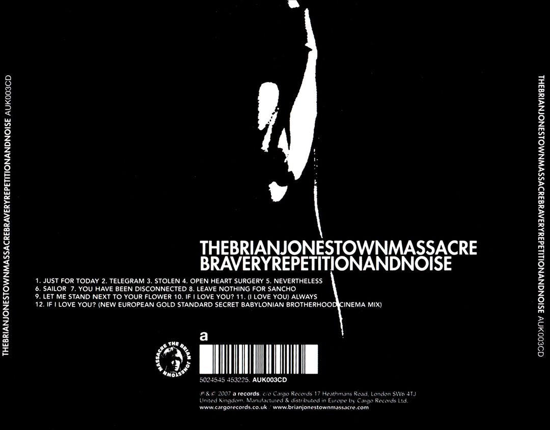 Bravery, Repetition and Noise cover art