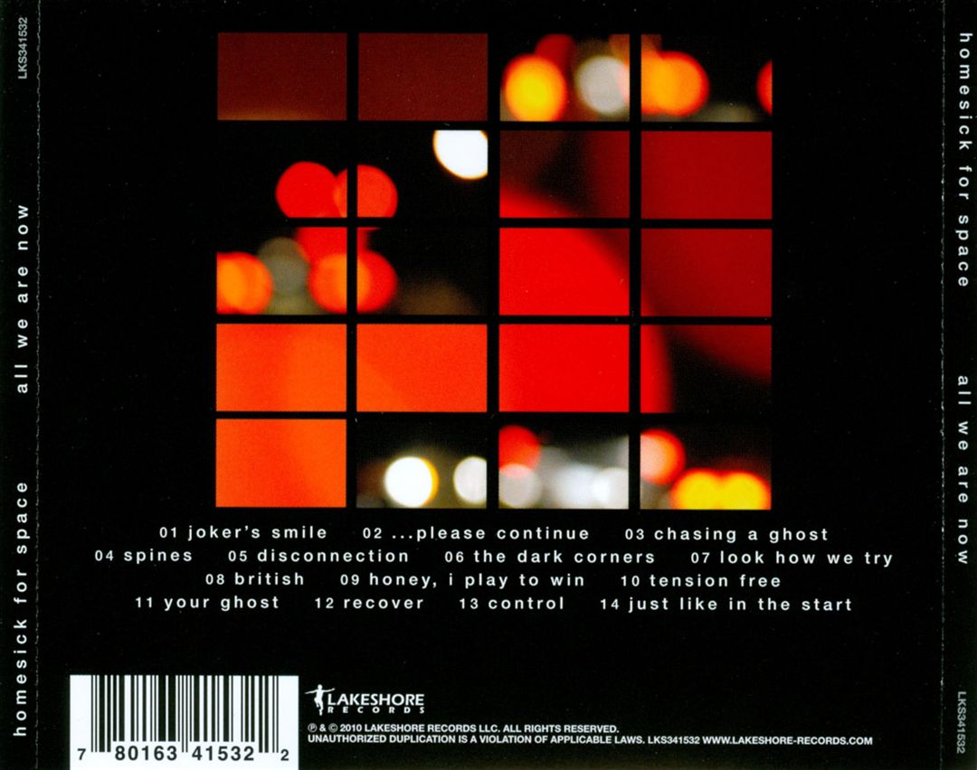 All We Are Now cover art