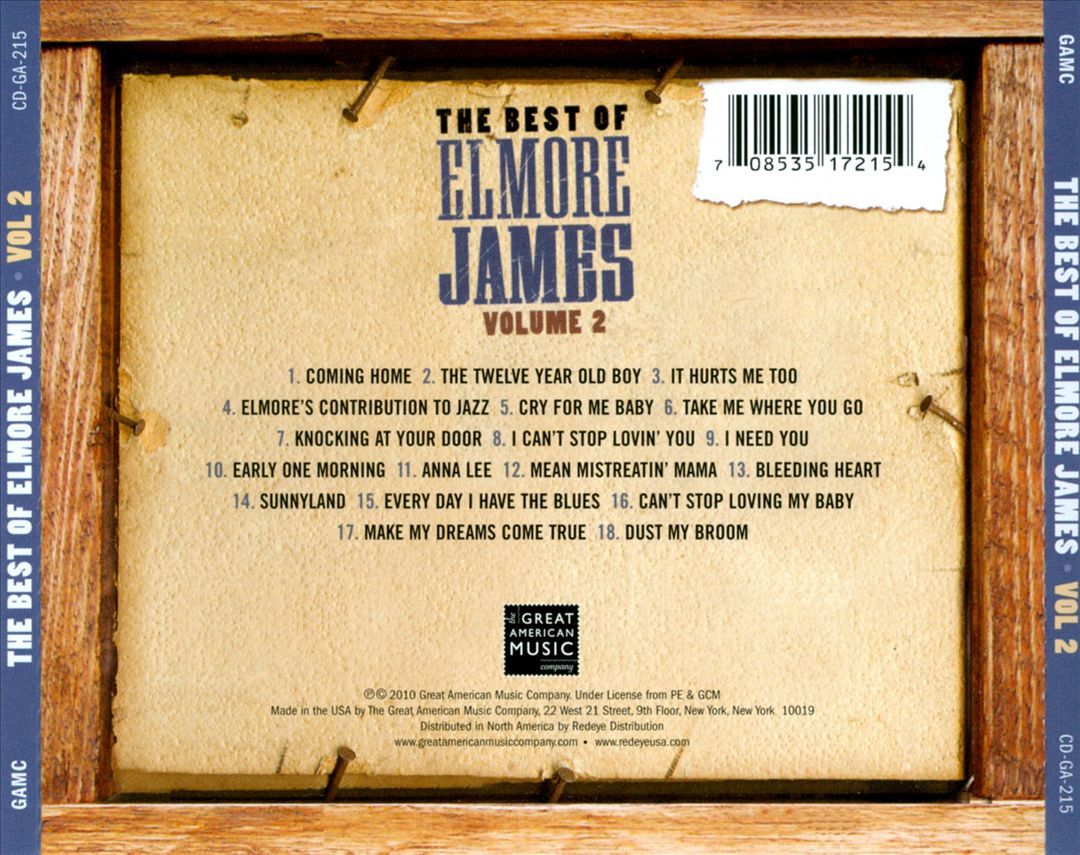 Best of Elmore James, Vol. 2 cover art